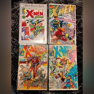 1991 X-Men volume 1, issues #1-3 & reprint of the 1963 X-Men #1